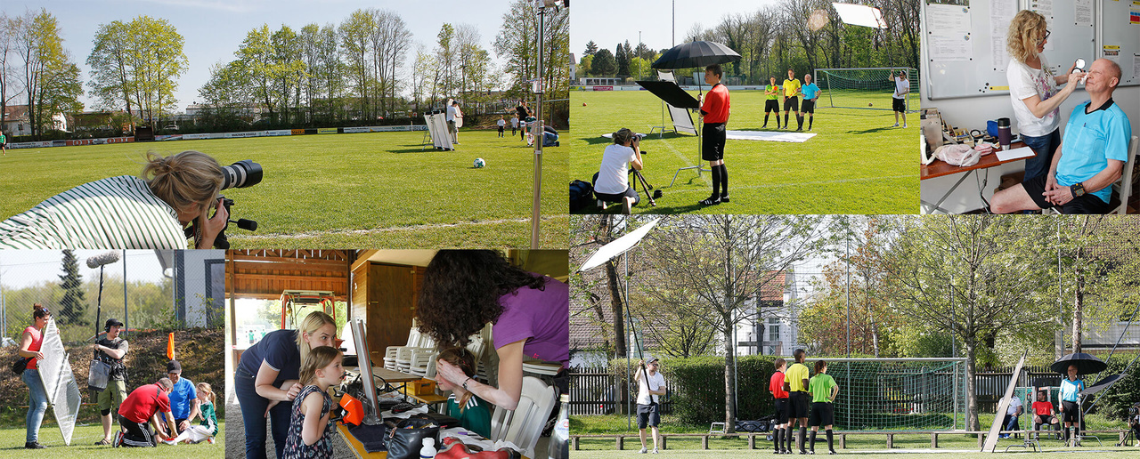 Schiedsrichter-Bayern-Mosaik-Making-Of